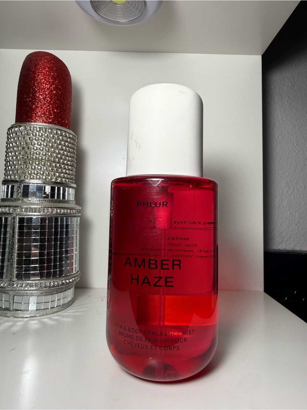 PHLUR Amber Haze Hair & Body Fragrance Mist - Red